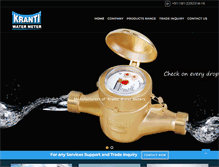 Tablet Screenshot of krantimeters.com